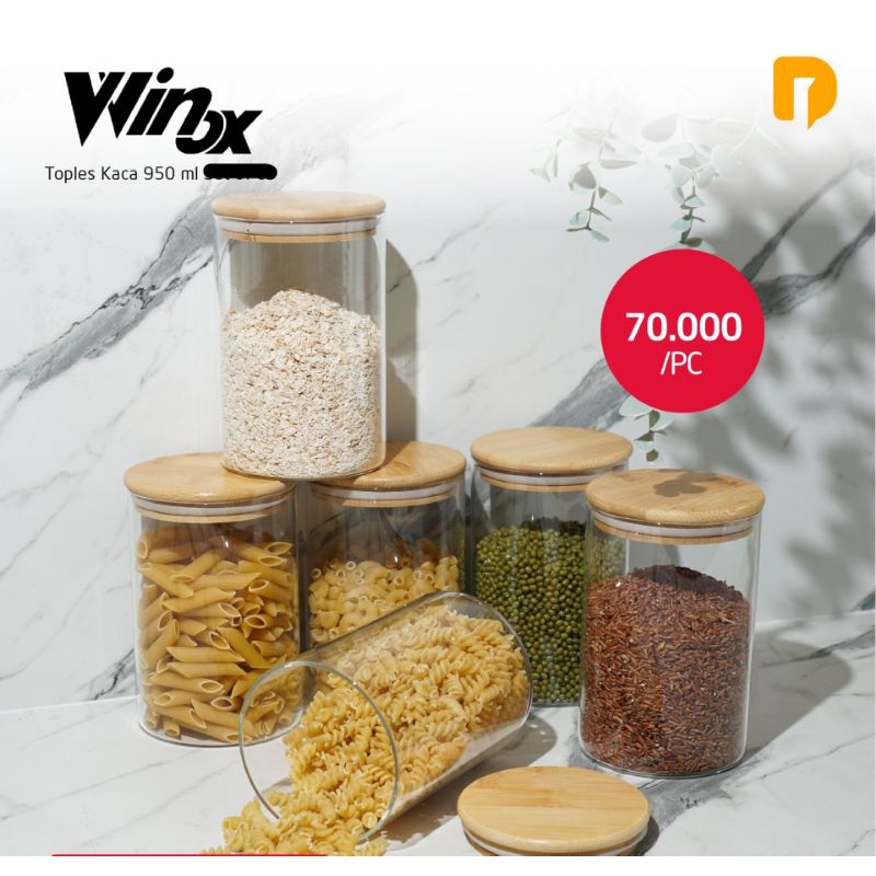 Winox - Toples Kaca 950ml