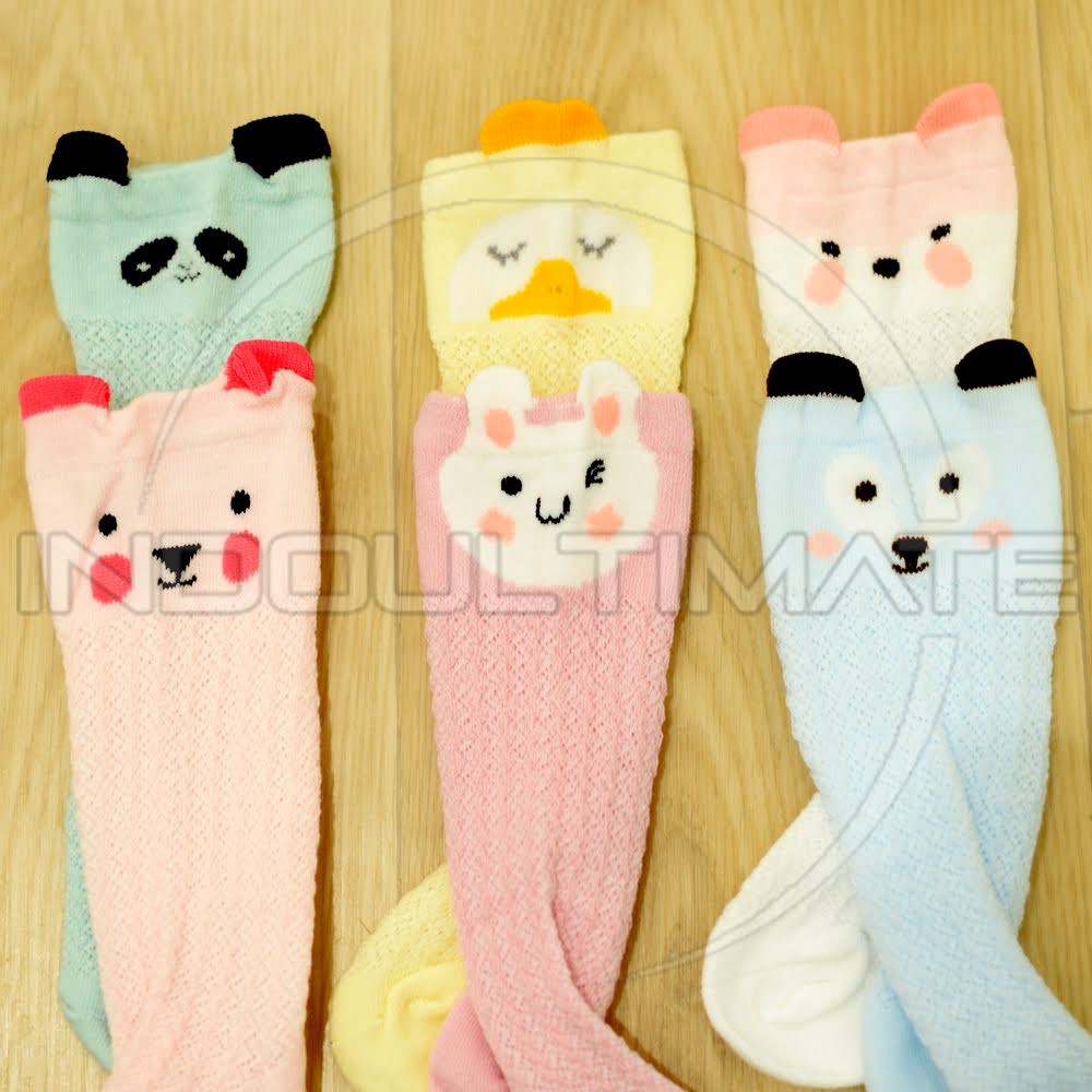 Kaos Kaki Bayi PREMIUM Kaos Kaki Anak panjang Motif Random Baru lahir Newborn KKA-01