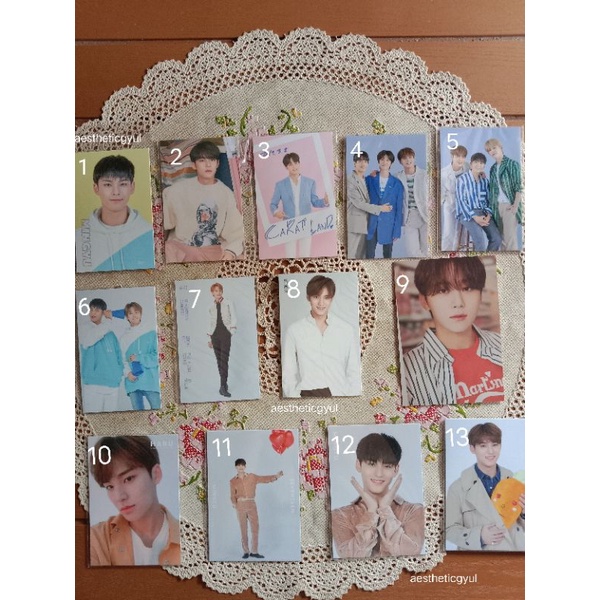 TRADING CARD / TC MINGYU SEUNGKWAN  ode to you caratland ideal cut haru dome tour hybe insight