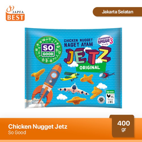 So Good Nugget Ayam Jetz 400 gr - Chicken Nugget Jetz So Good 400 gr