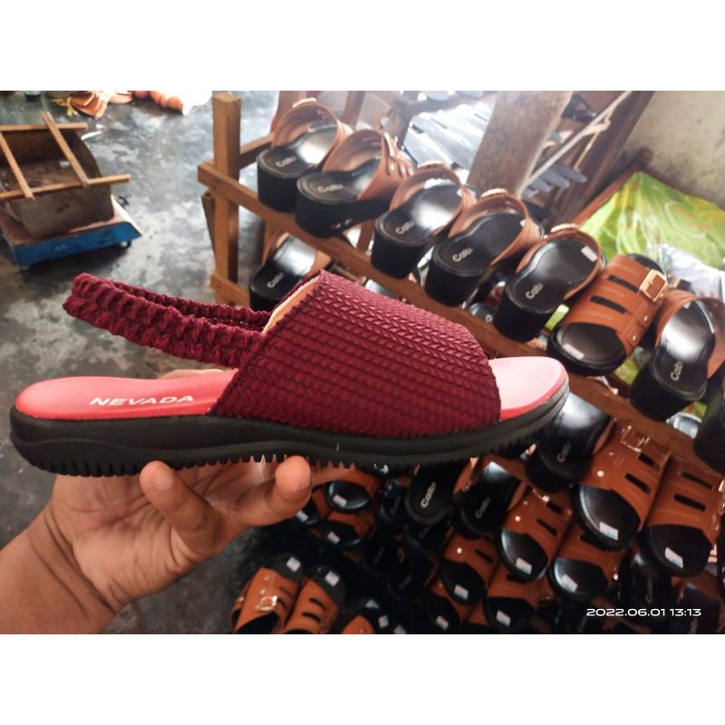 Sandal Selop Rajut NVD|Sandal rajut Cewek Terlaris