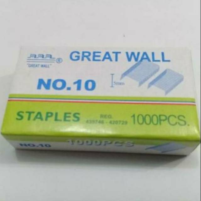 

ISI STAPLES GREAT WALL NO.10