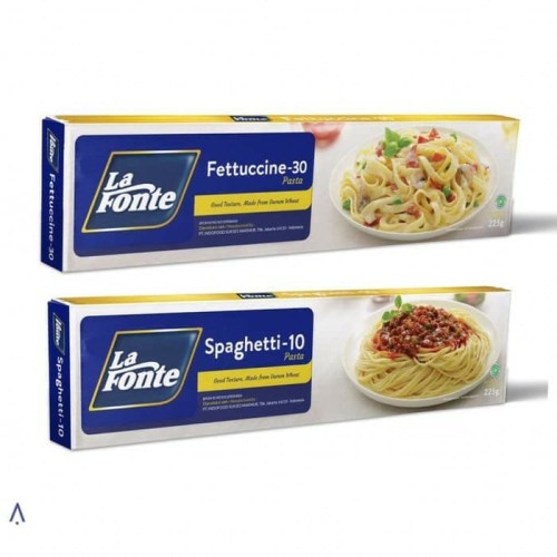 Lafonte Pasta Fettucine 30 225 gram (KECIL)