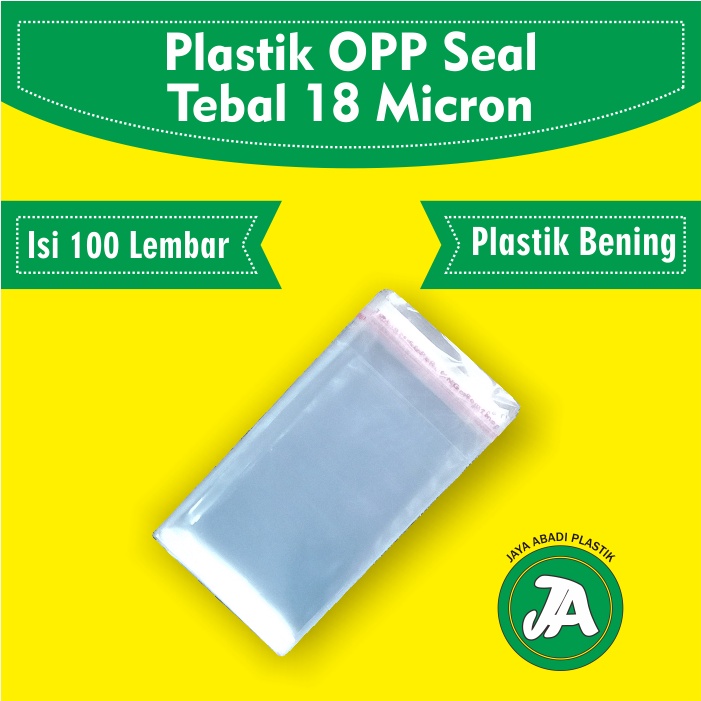 

13,5 x 16 plastik opp lem/seal 18 mic isi 100 lbr