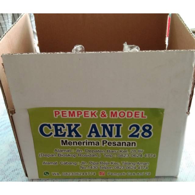 

Pempek Cek Ani 28 Paket 1