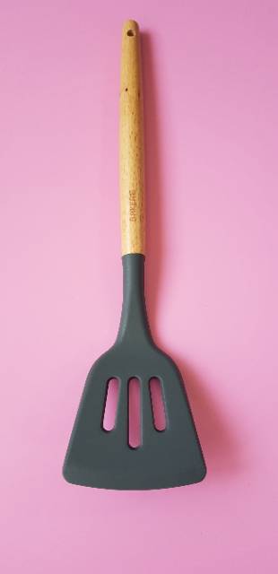 Bakers sodet silicon spatula masak  solet oseng ongseng soled tumis 34 cm sutil silikon teflon