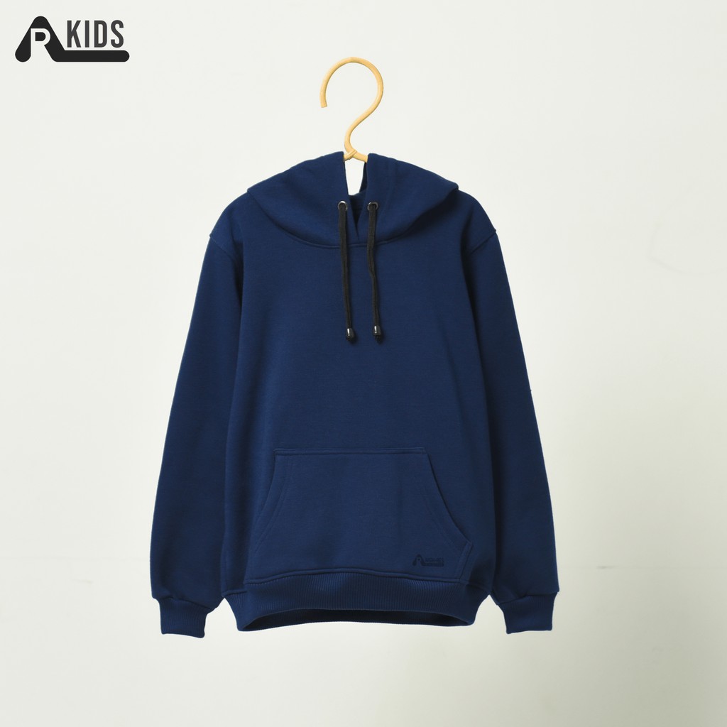 Hoodie Anak Polos Laki-laki / Perempuan ArhighresKids Unisex Bahan Fleece Tebal