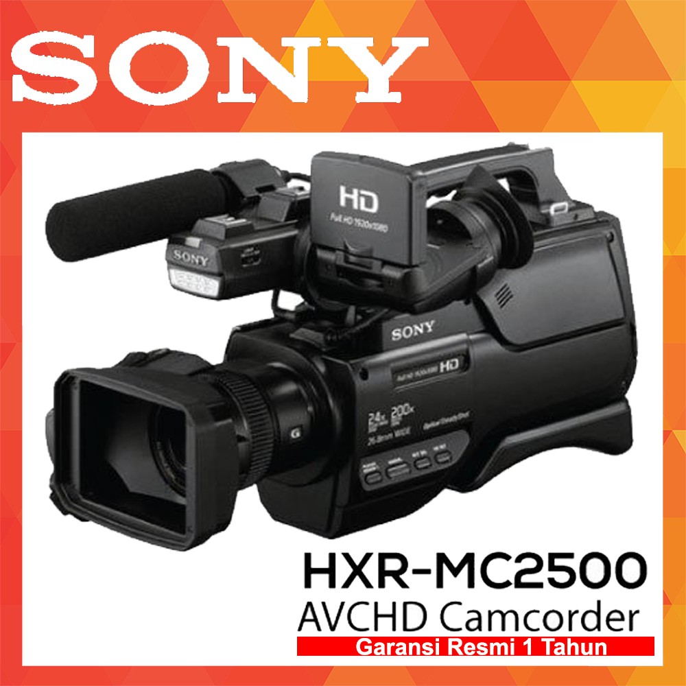 Jual SONY HXRMC2500 Shoulder Mount AVCHD Professional Camcorder