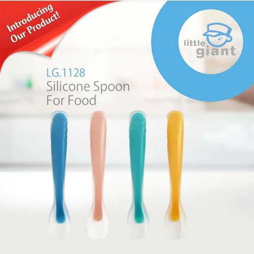 LITTLE  GIANT  SILICONE  SPOON