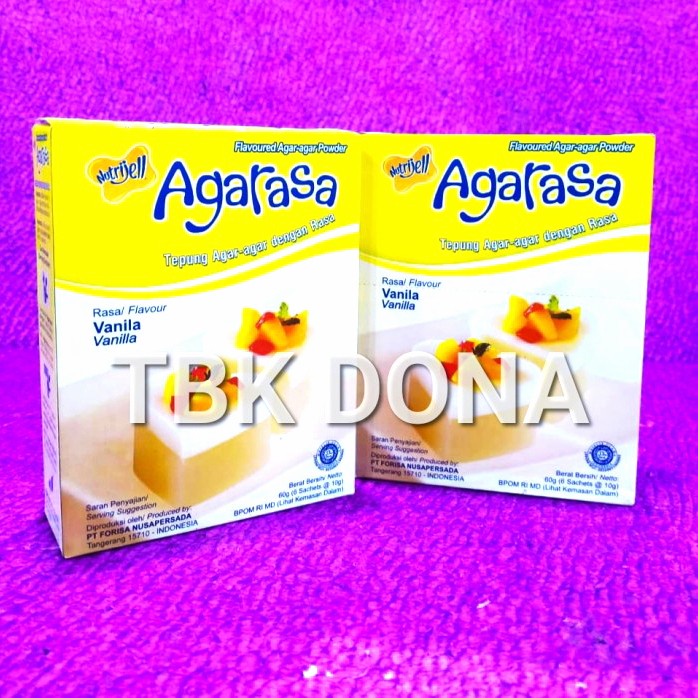 

agar-agar-puding-bahan- agarasa vanila - melon - stoberi / strawberry 60 gr - agar rasa