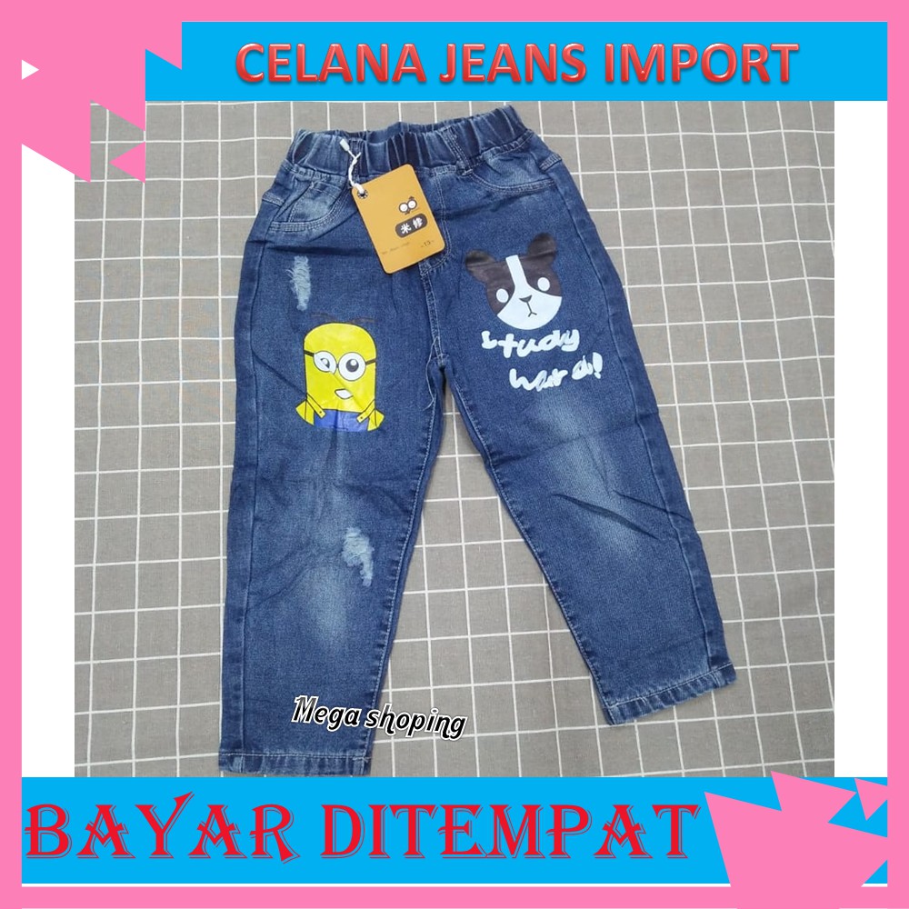  Jeans  Anak Laki Laki atau Celana  Jeans  Import Stik  Balik  