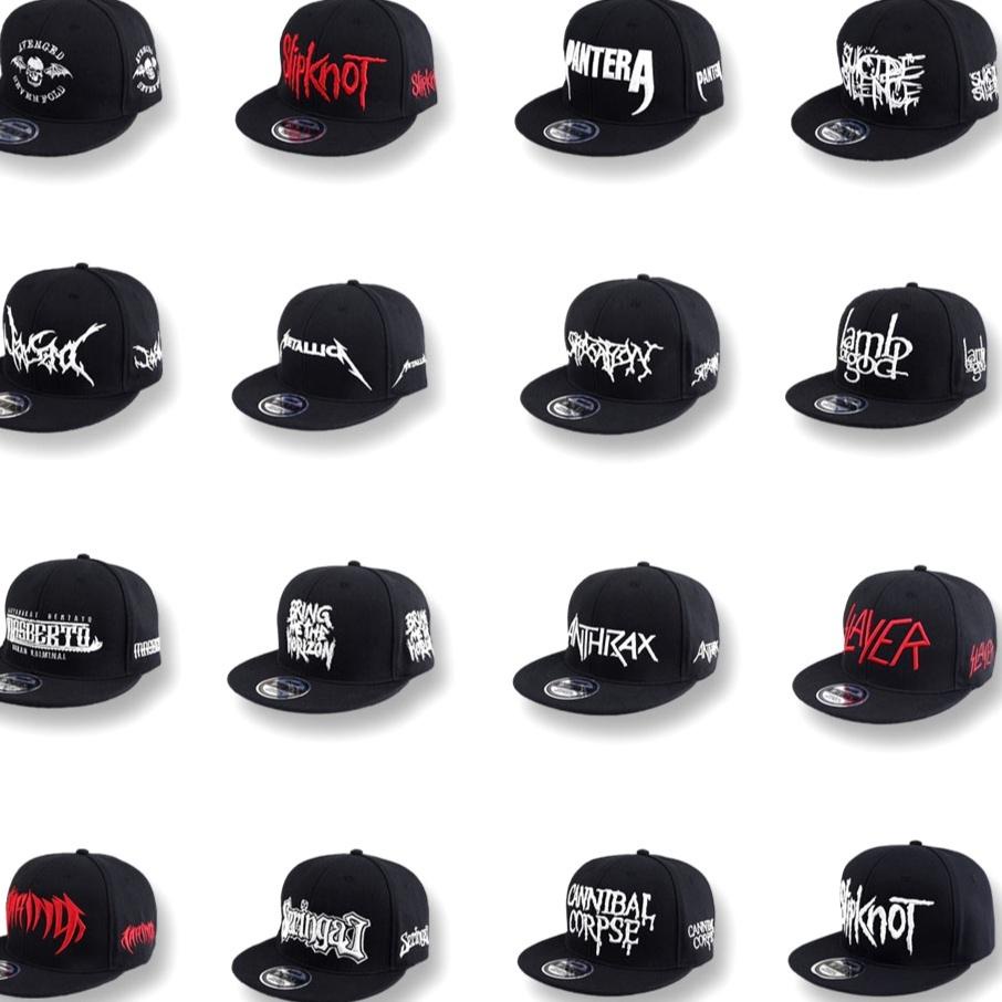 SJM.19Au22e ◦ topi Masberto, Snapback Masberto logo Bordir