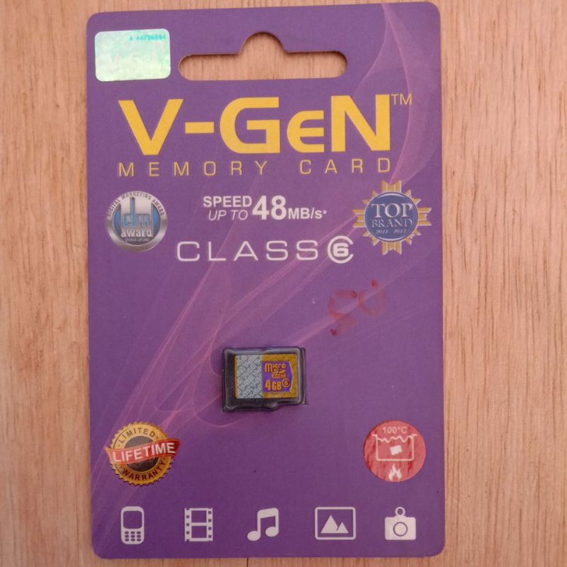 Memory card HP 4GB V-Gen