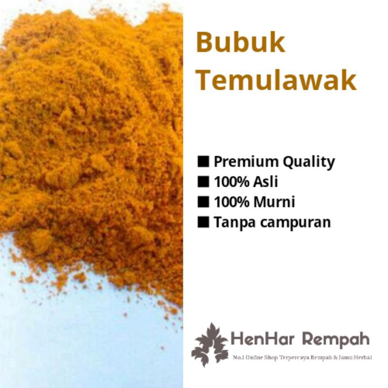 [Jaminan 100% Asli] Bubuk Temulawak 100 gram