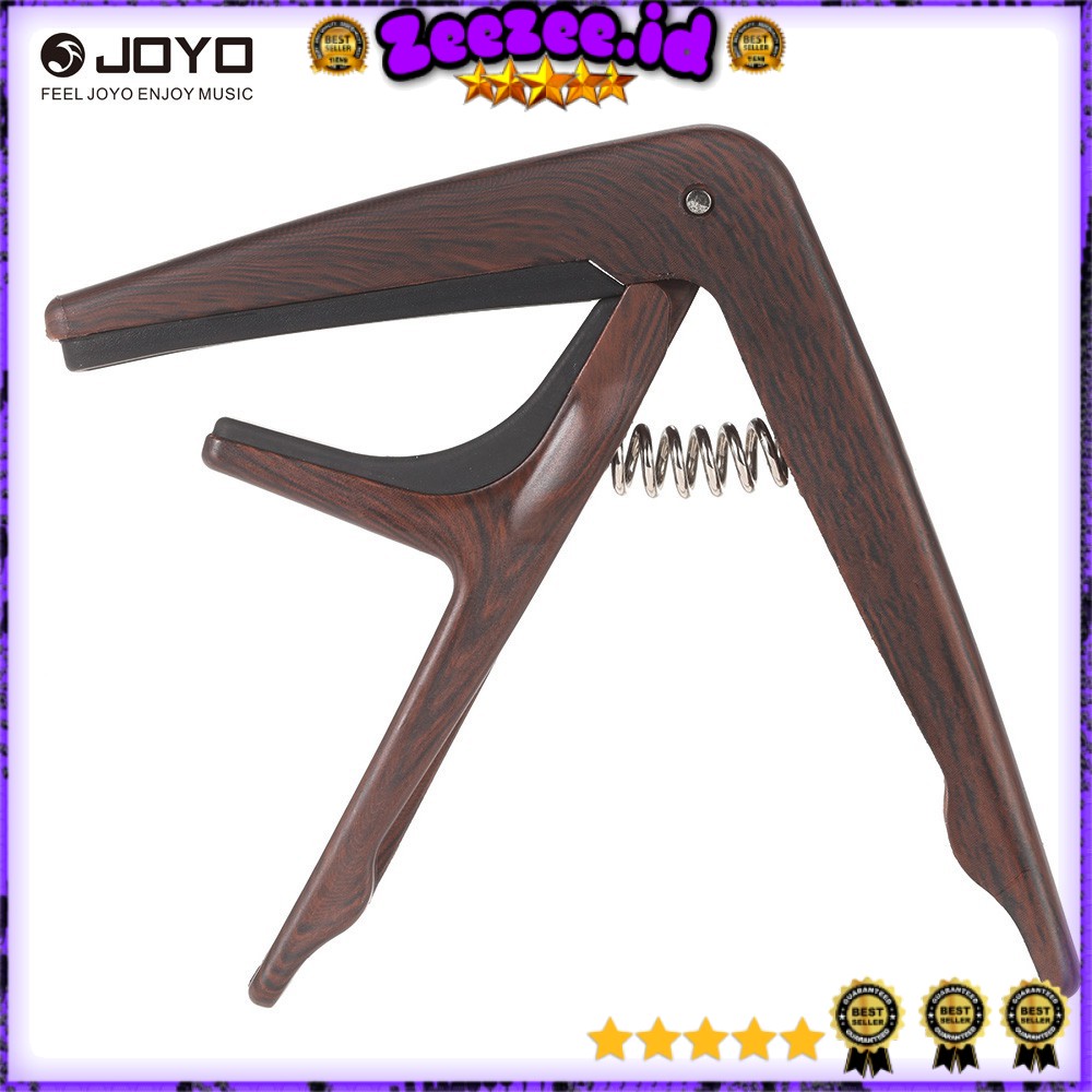 JOYO Capo Gitar Wood Design - JCP-01 - Brown