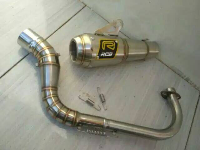 Knalpot rcb racing for all matic mio beat vario nmax dll