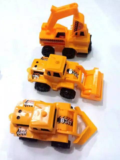 sofi.id MAINAN MOBIL KONSTRIUKSI 6 PCS YELLOW