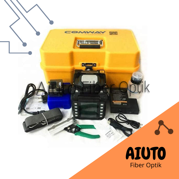 Splicer Comway A3/ Fusion Splicer Comway A3/ Alat Sambung Fiber Optik FTTH