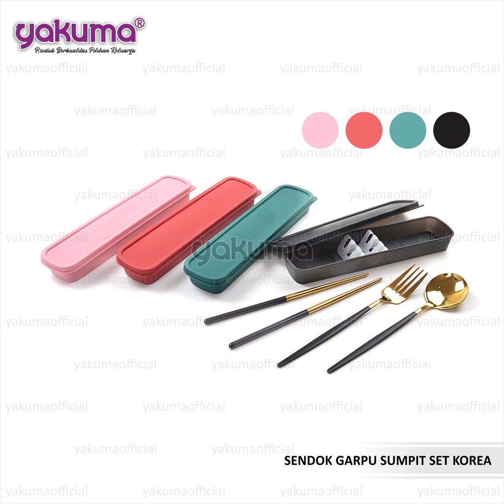 SENDOK GARPU SUMPIT SET KOREA