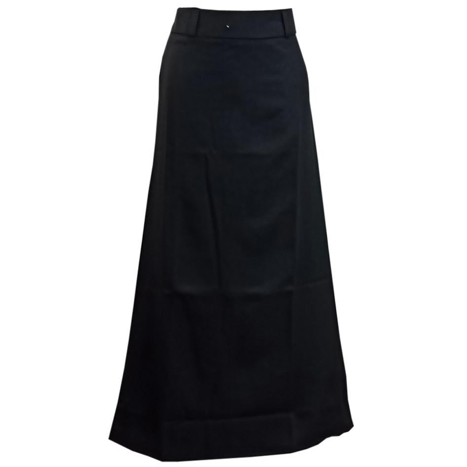 Rok Kerja Panjang Hitam A Bahan Formal Kantor  Rok panjang Bentuk A Rok A Line Panjang Polos Formal Kerja Kantor  Rok A Line Skirt Pelatihan Ospek Perawat Maba Mahasiswa Rok Model A Rok A Jumbo Rok Bahan Hitam Kerja Model A-HITAM