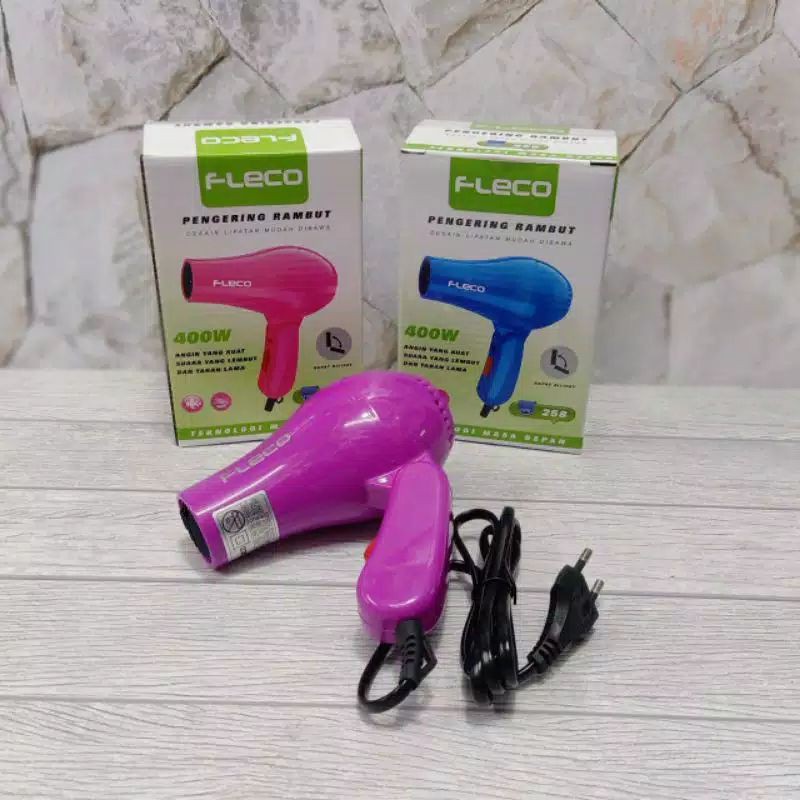 COD✓ Hairdryer Pengering Rambut Mini Fleco 258 - Hair Dryer murah