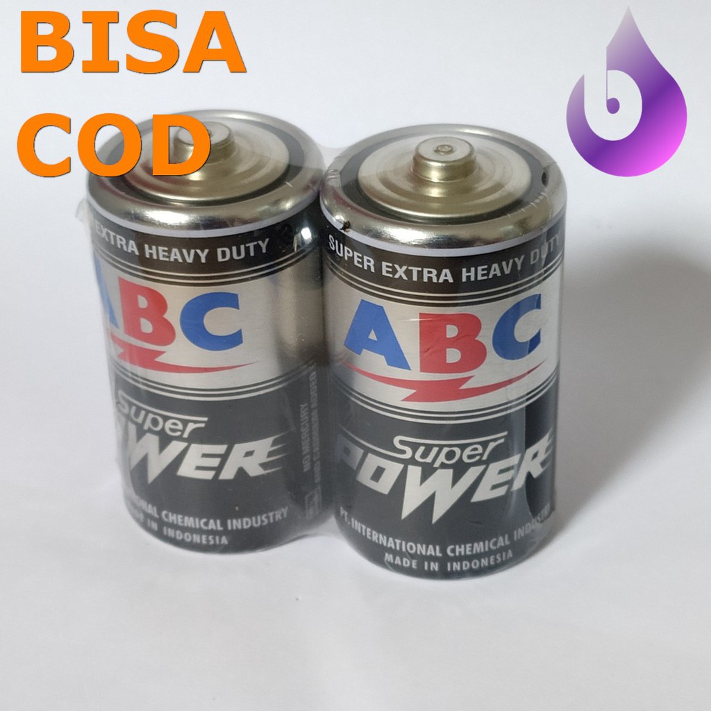 BATU BATTERY BATREI BATERAI ABC SUPER POWER BESAR UM 1 SIZE D