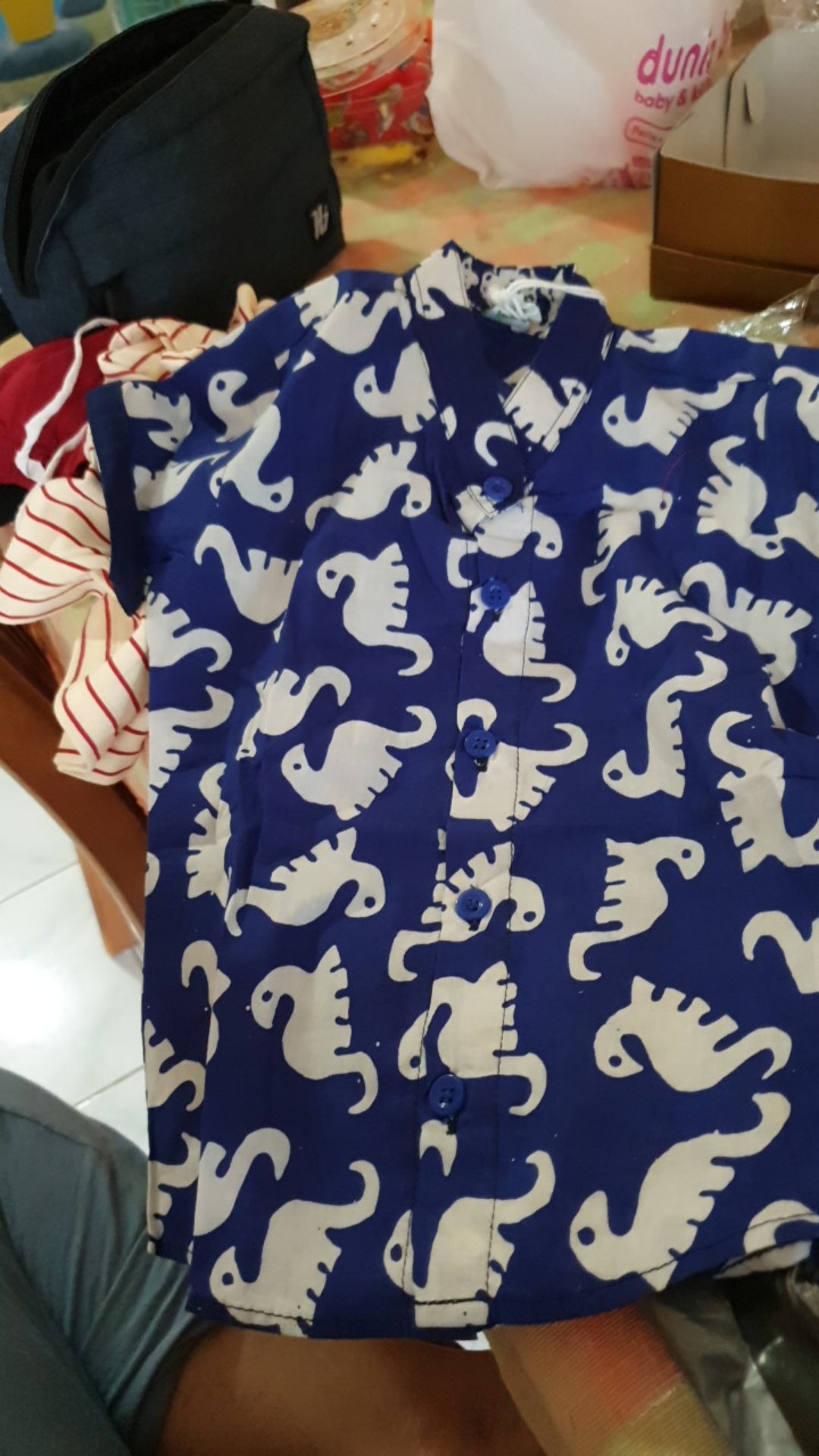 Popkids Shirt – Indra, Nala, Wisnu, Dino Kemeja Batik Anak