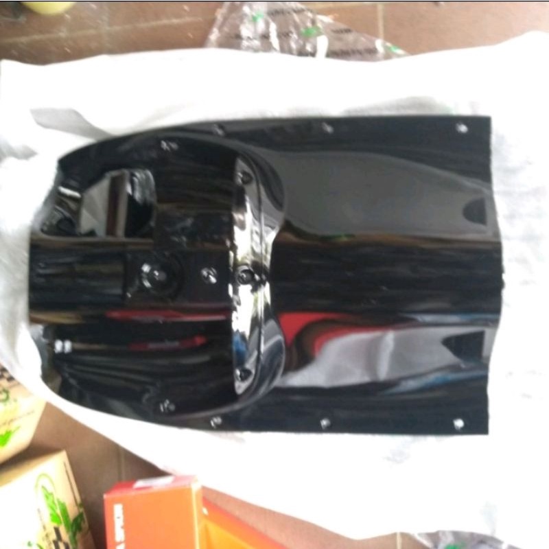 cover inner scoopy k16 hitam dasbor tengah scoopy fi 2013-2016