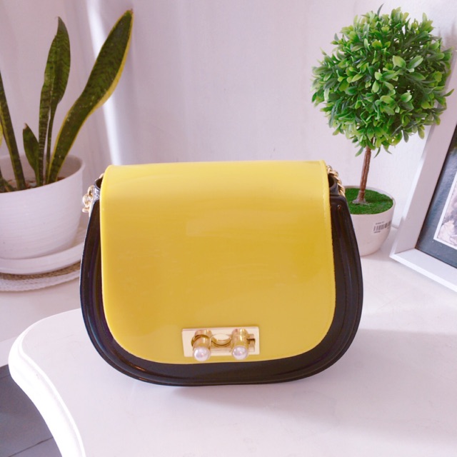 Tas jelly mini two tone