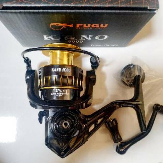 Reel Fugu Kano 3000 4000 6000 (12+1BB) POWER HANDLE