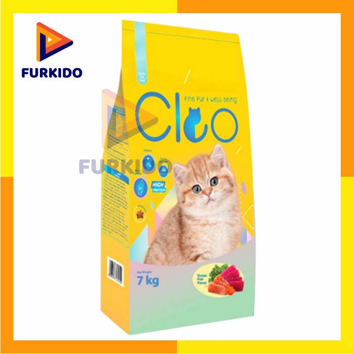 Cleo Kitten Cat Dry Food 7 KG / Makanan Kering Kucing / Cat Food