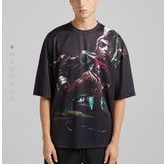 PULL & BEAR ORI DIJAMIN ASLI Hoodie Jaket Spandex Army Marvel Metallica League of Legends Evangelion