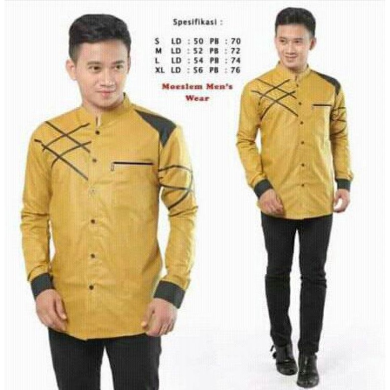 Baju Koko Bahan Katun