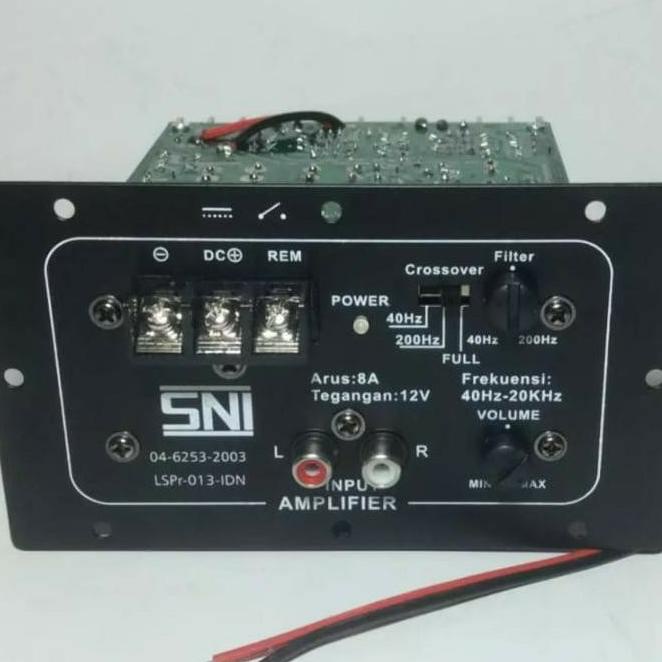 Kit bass tube subwoofer amplifier 12volt murah dan berkualitas