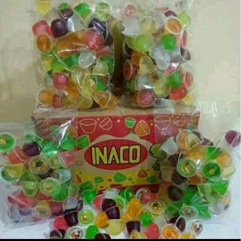 

inaco jelly rasa buah kemasan 500 gr dan 1 kg