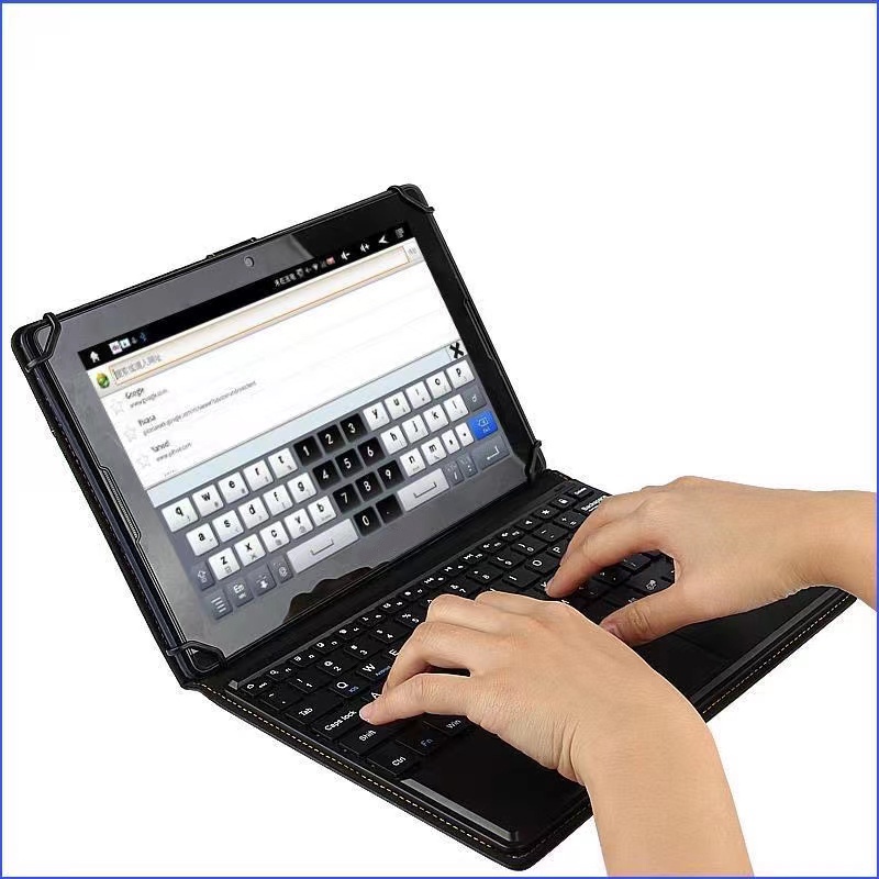 10 inch Portable Wireless Universal Bluetooth Keyboard For Mobile phones, tablets, laptops cod+baru