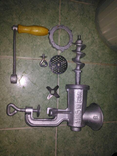 Gilingan Daging Kacang Ikan / Meat Fish Mincer No 8 Tebal Berkualitas