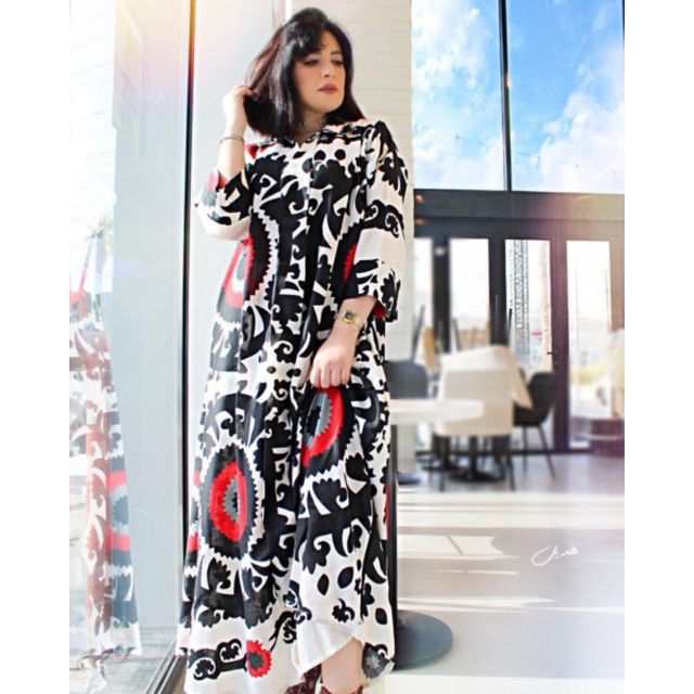 abaya gamis Mesir wanita simple elegan