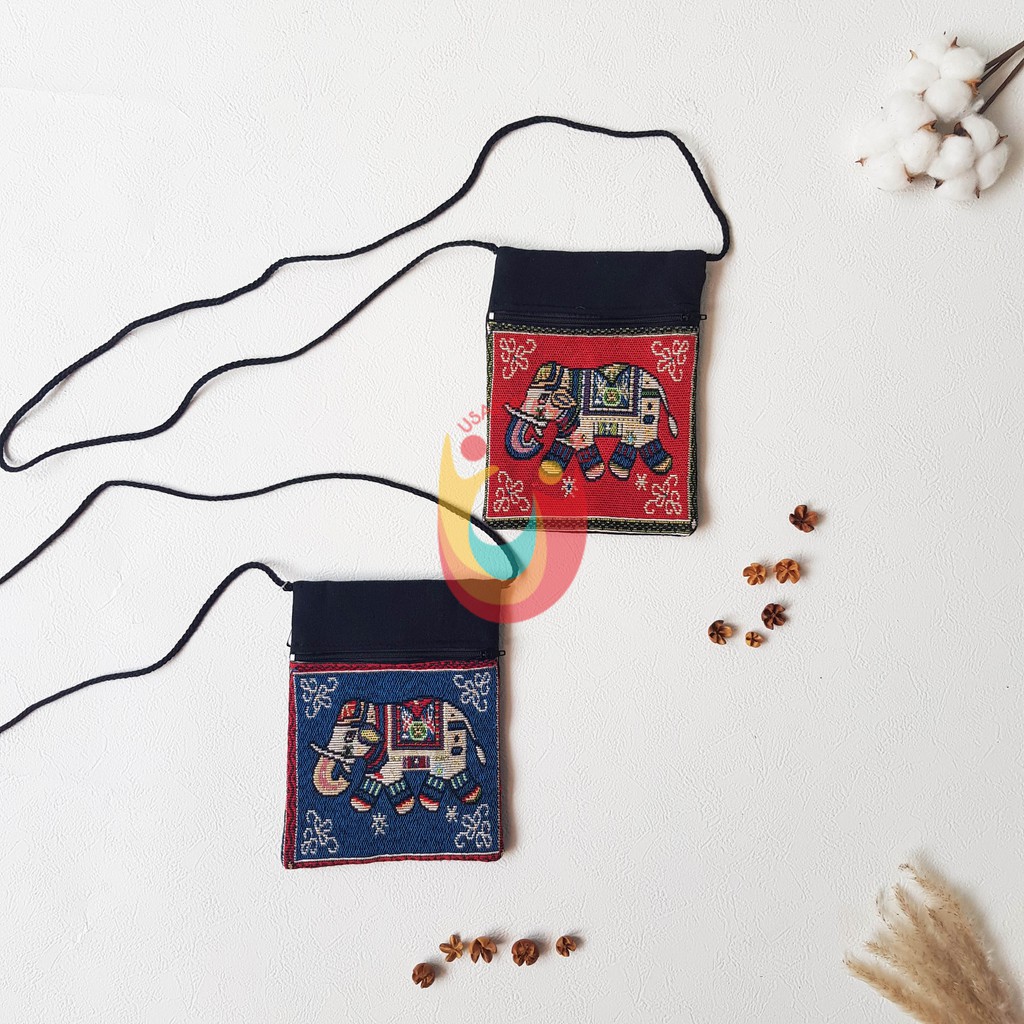 USAHATEMANKU TAS SELEMPANG THAILAND TAS KECIL DOMPET HP