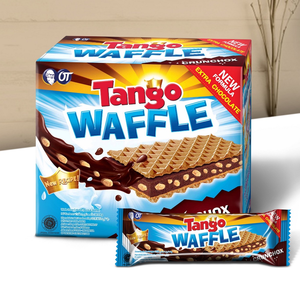 

Tango Waffle Wafer Box Crunchox 20pcs x 7gr