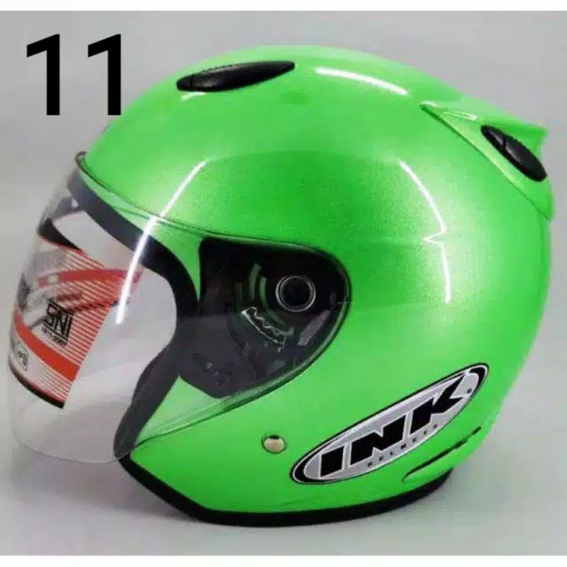 HELM CENTRO MODEL INK HELM BER SNI( FREE STIKER INK )