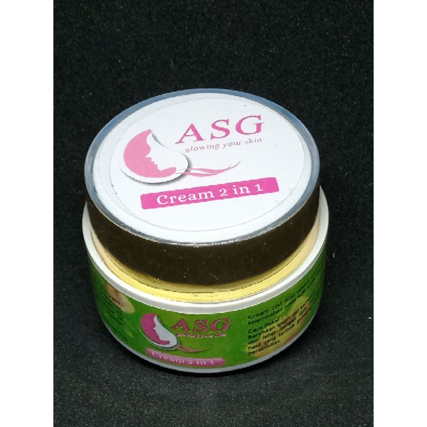 BPOM CREAM FLEK/KUSAM/JERAWAT BY ASG GLOW BONUS MASKER