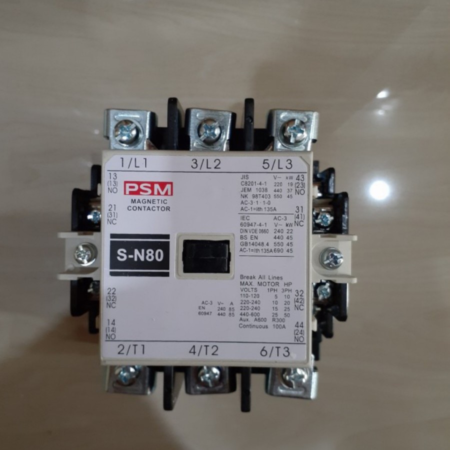 Contactor SN 80 PSM - Kontaktor SN80 Termurah Promo