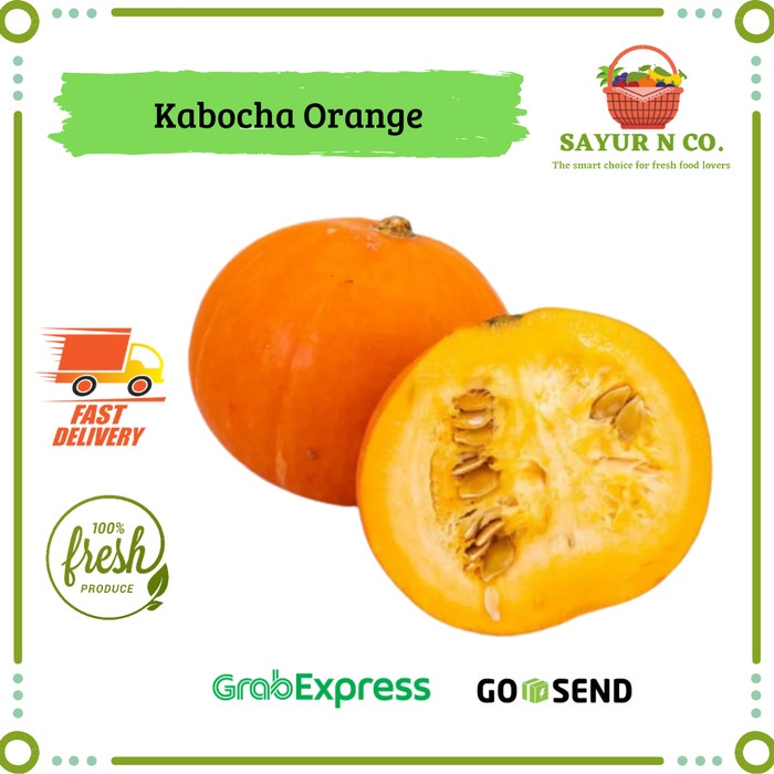 

Labu Jepang / Kabocha Orange | Sayur N Co Bekasi