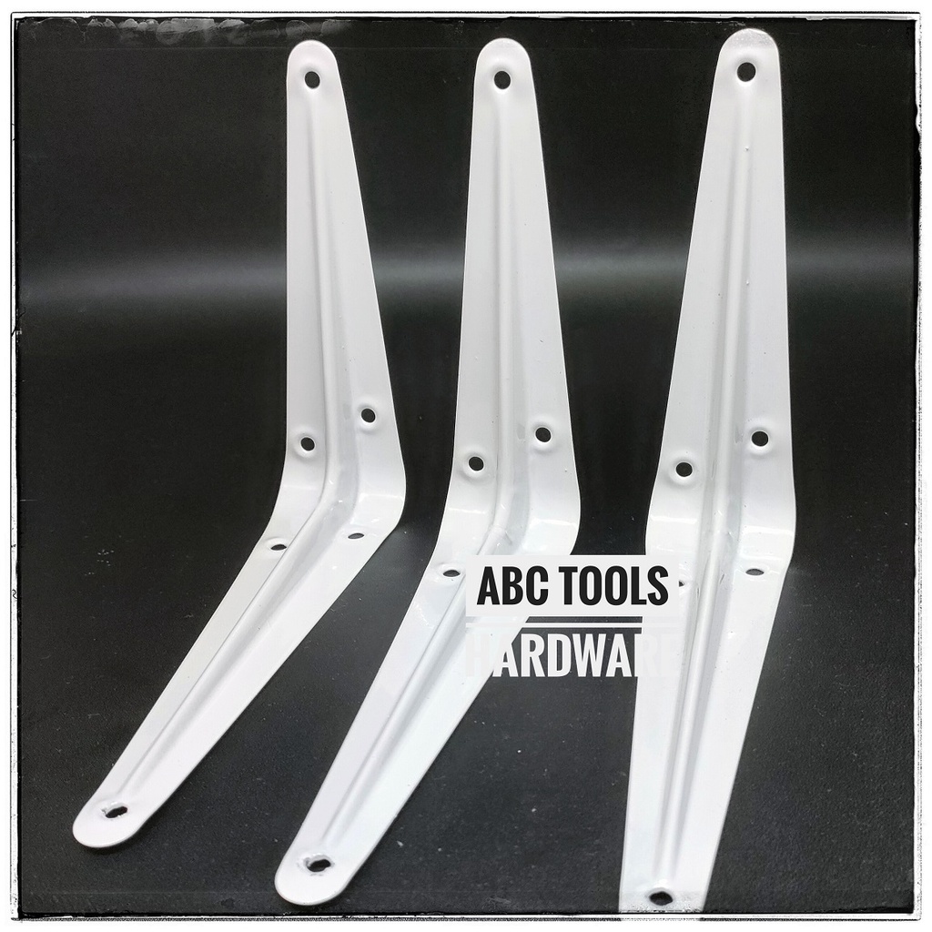 Siku Rak Kecil Ambalan TV Ukuran 12.5 x 15 Cm - Shelf Bracket 5x6 Inci