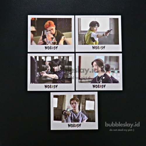Official Stray Kids Noeasy 'Photocard Benefit' From Synnara-  Chan Lino Hyunjin Han Felix I.N PC POB