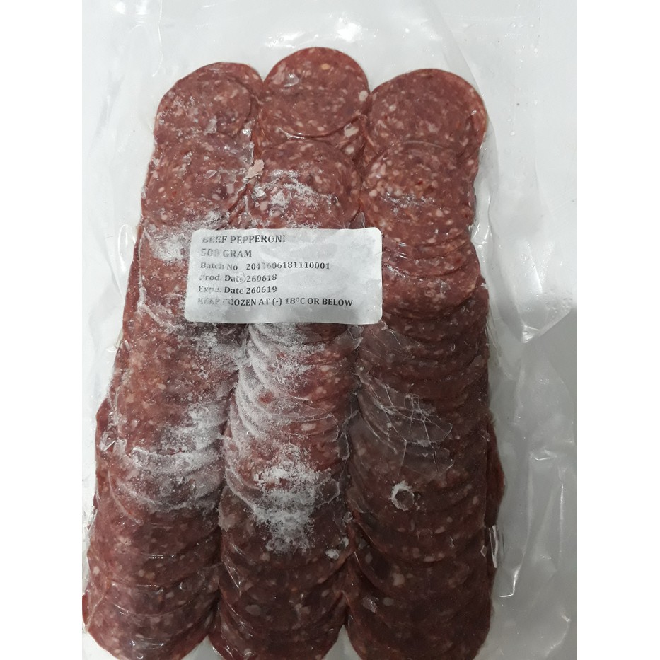 

BEEF PEPPERONI 500gr