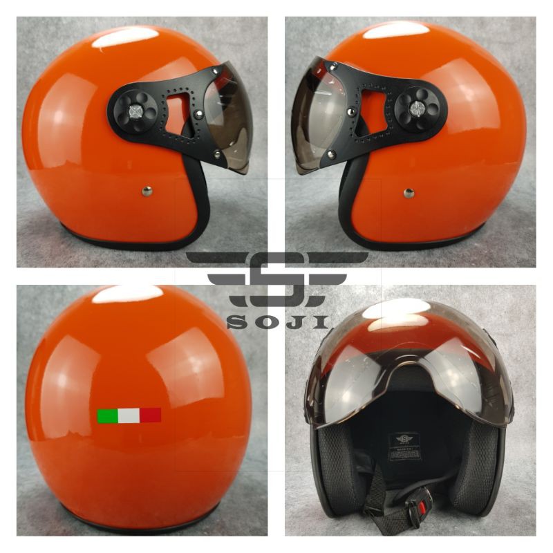 Helm Pilot Italy Soji orange