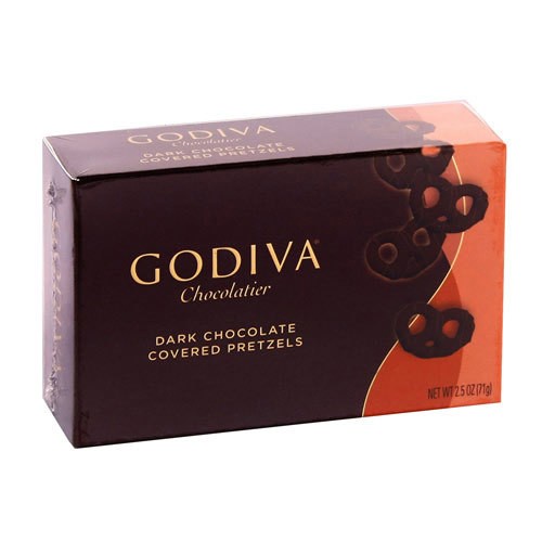 

PROMO Godiva Dark Chocolate Pretzels