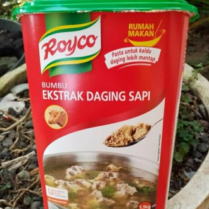 

SALE ROYCO EKSTRAK DAGING SAPI 1.5 KG BUMBU KALDU SAPI EXSTRAK POWDER BUMBU & BAHAN MASAKAN MAKANAN